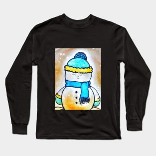 Snowman in a Winter Wonderland Long Sleeve T-Shirt